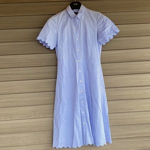 Banana Republic Lined Blue Dress